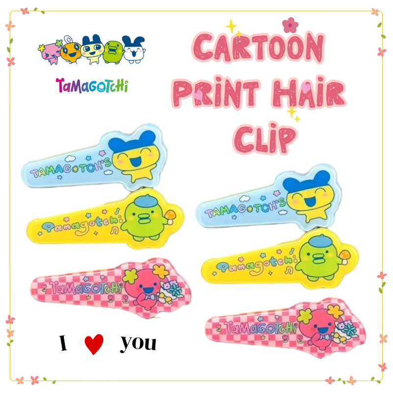 Hair Bundles - Nieuwe Tamagotchi Mametchi Kuchipatchi Cartoon Geprinte