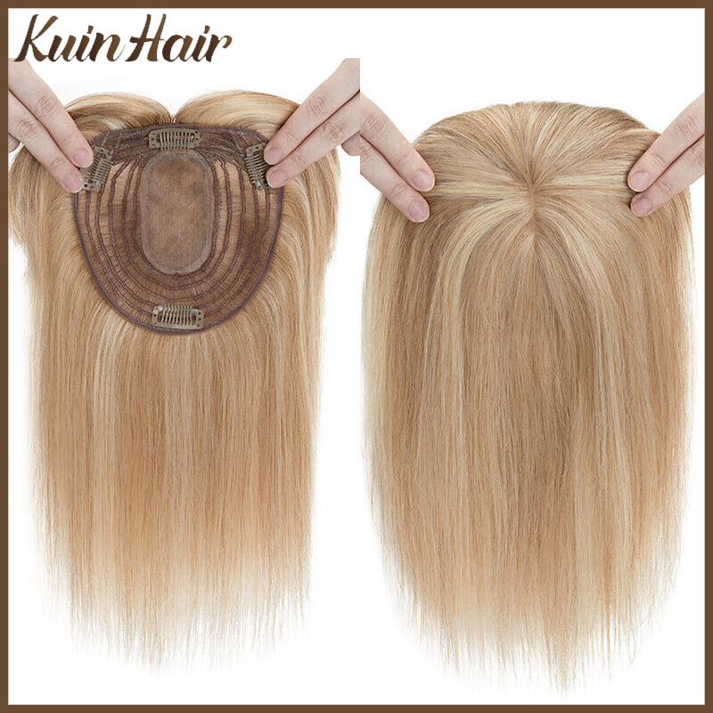 Zijde Basis Top Vrouwen Topper - Seamless Clip In Hair Extensions Human Hair recensie en prijs
