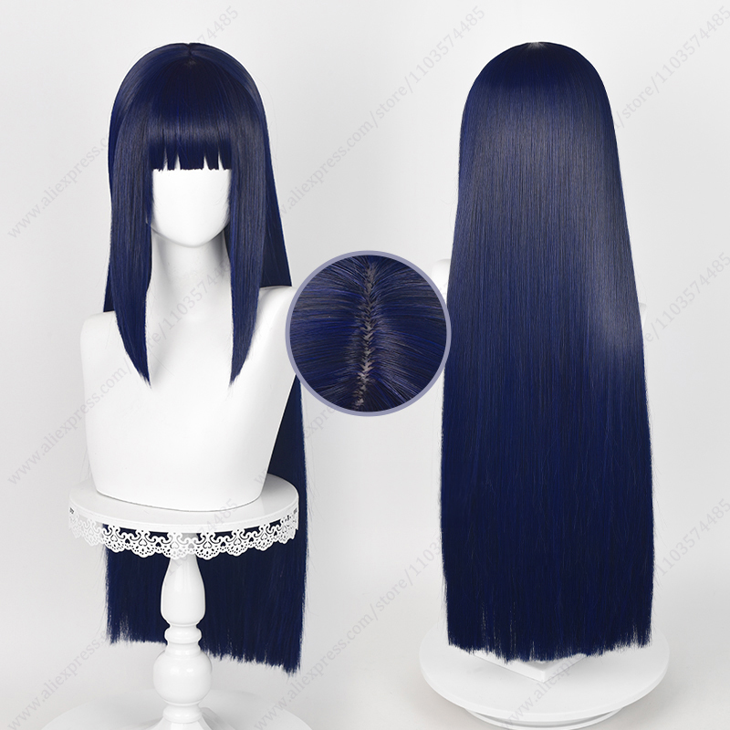 Hinata Hyuga Cosplaypruik Blau - Synthetic Braided Wigs For Black Women recensie en prijs